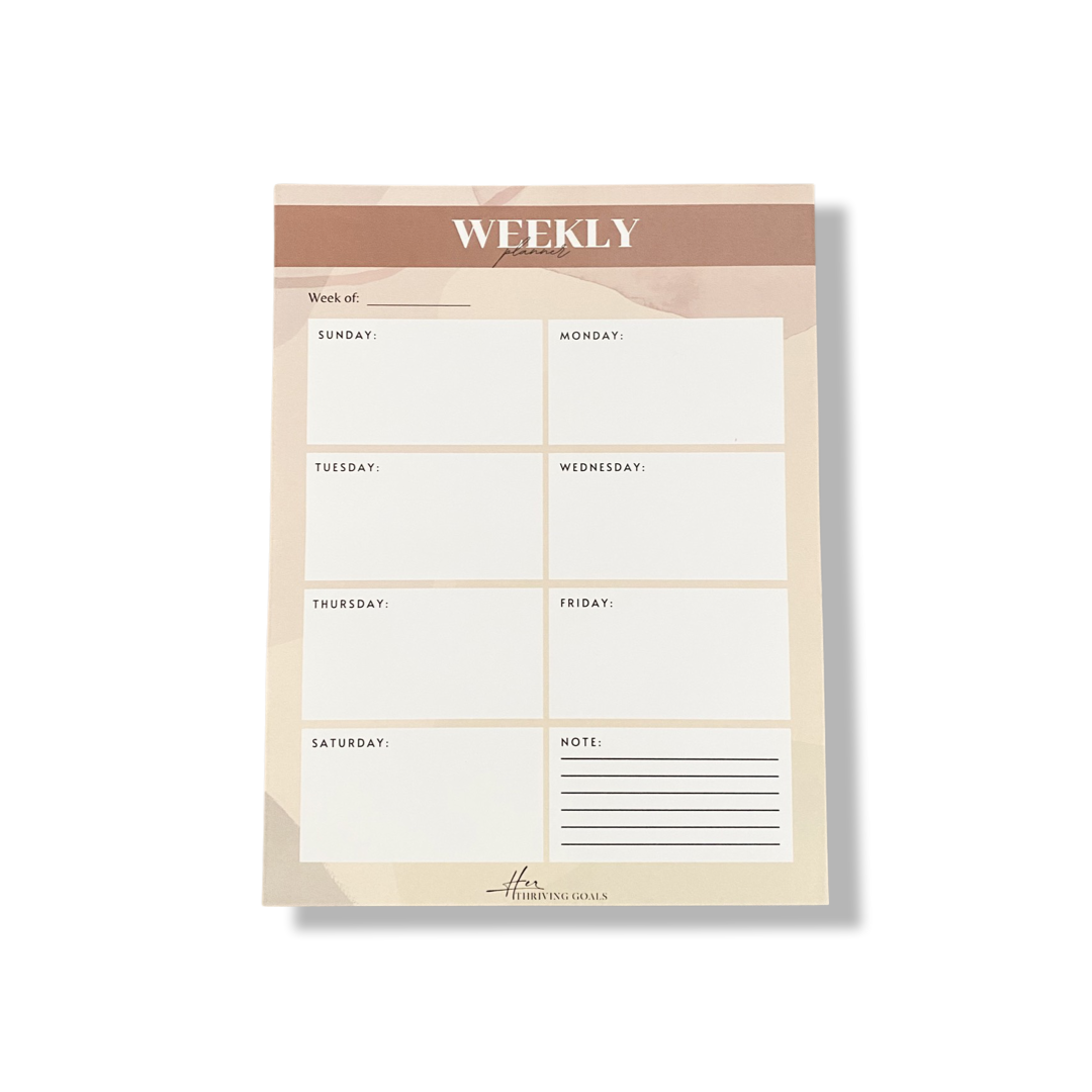 WEEKLY PLANNER